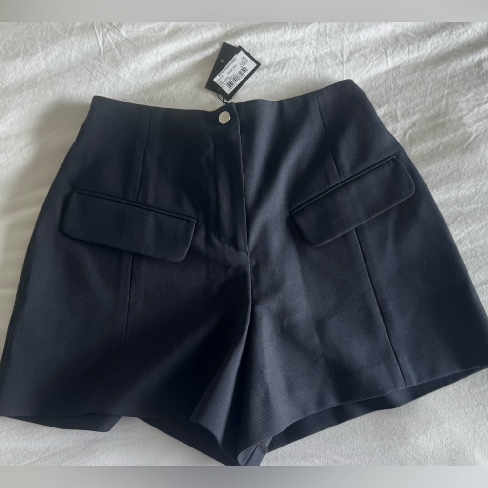 Maje Navy Women's Shorts
